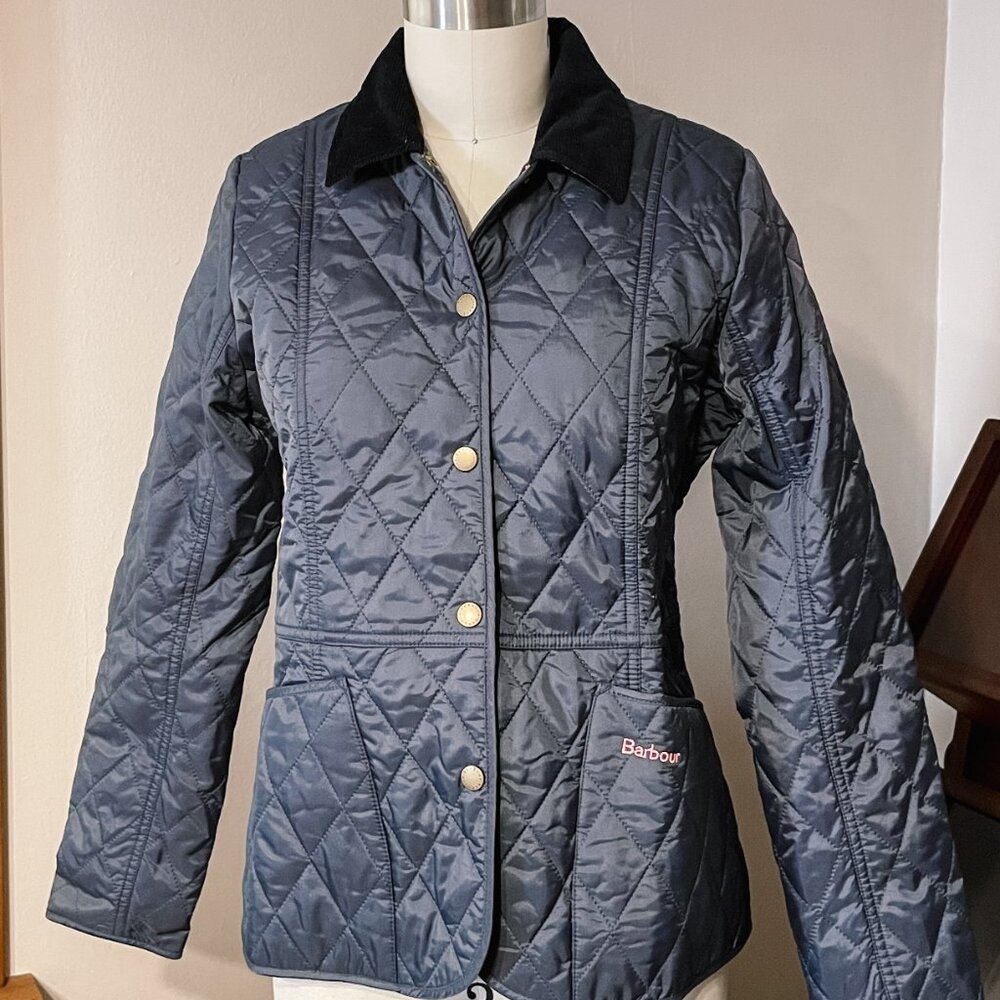 NWT Barbour Girls Printed Summer Liddesdale Jacket